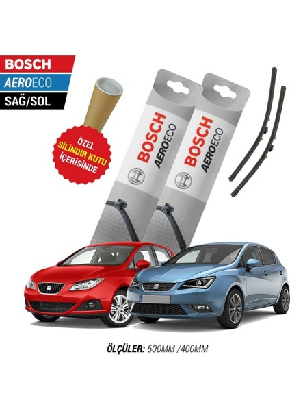 Seat Ibiza 2011 Silecek Takımı Bosch Aeroeco