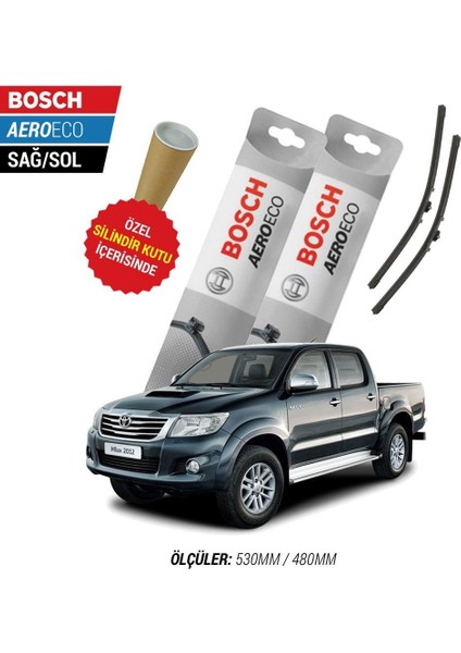 Toyota Hilux 2007 Silecek Takımı Aeroeco