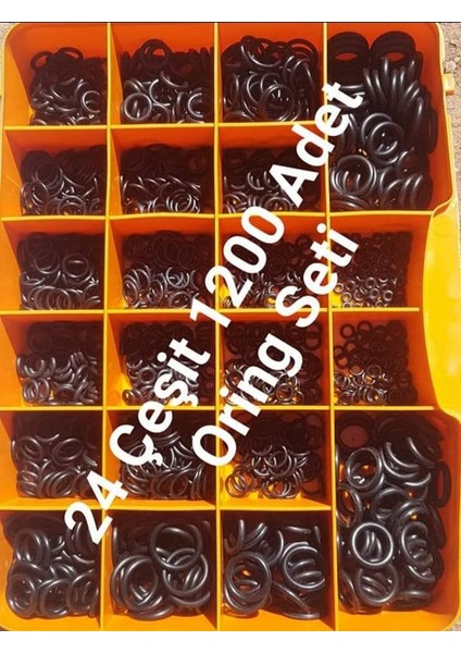 1200 Adet 24 Çesit Oring Seti