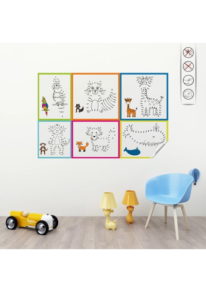 Statik Kağıt Nokta Birleştirme Çalışması 150 cm x 210 cm 10