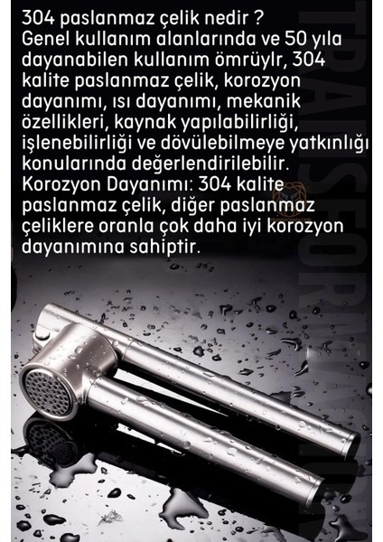 Sarımsak Ezici 304 Paslanmaz Çelik 721210