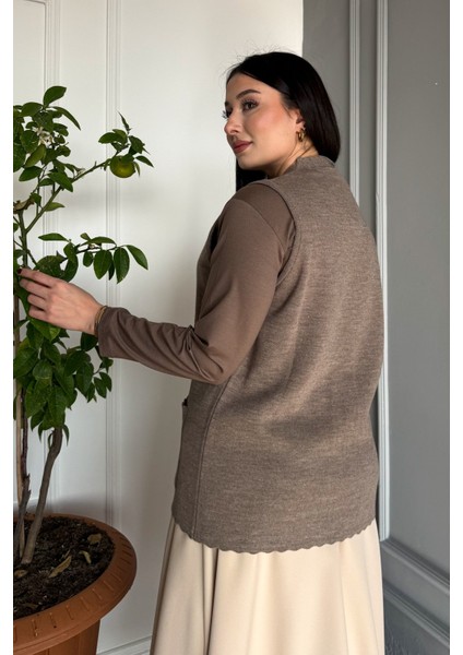 Kadın Akrilik Triko Yelek fırsatları