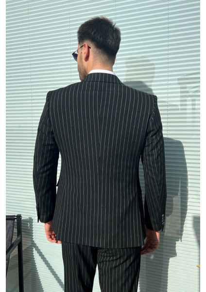 Erkek Kruvaze Takım Elbise 4013