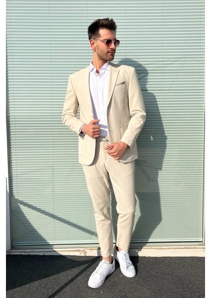 Erkek Takım Elbise Slimfit 2832