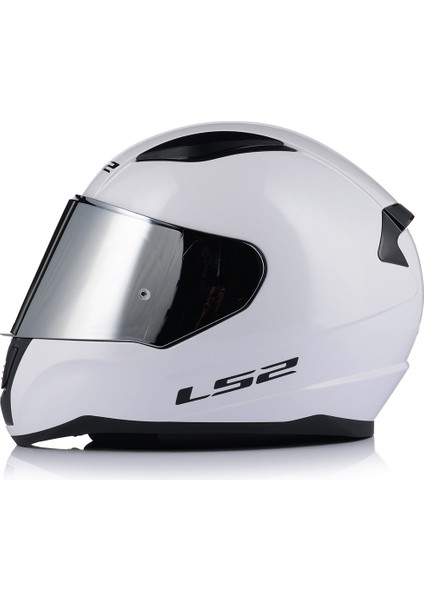 Rapıd 2 Beyaz Kapalı Motosiklet Kaskı Gri Camlı modelleri