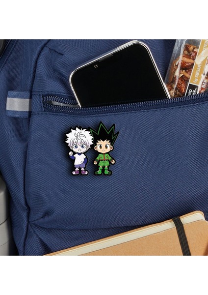 Hunter x Hunter - Anime Rozet - Broş - Yaka Çanta Aksesuar