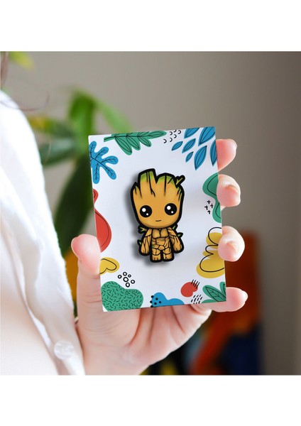 Groot - Rozet - Broş - Yaka Çanta Aksesuar