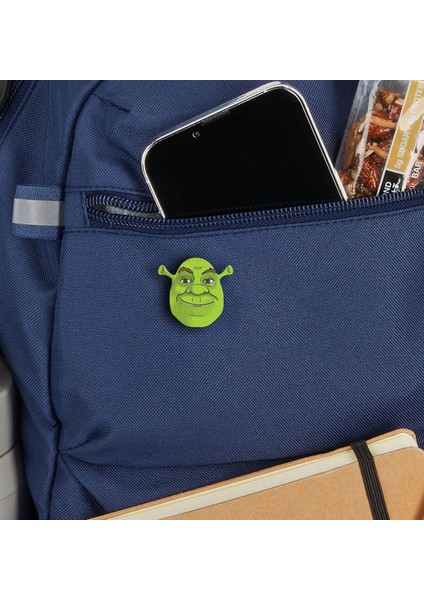 Shrek 4lü Rozet Set - Shrek Prenses Fiona Eşek Zencefil Adam Şrek - Broş - Yaka Çanta Aksesuar fırsatları