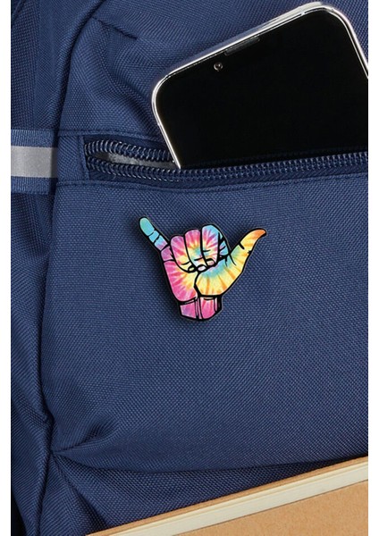Good Vibes Pin - Rozet - Ahşap - Broş - Yaka Çanta Aksesuar fiyatları