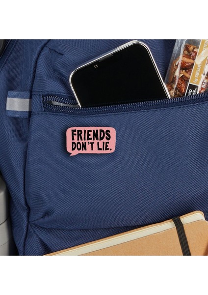 Stranger Things - Friends Don't Lie - Rozet - Broş - Yaka Çanta Aksesuar fiyatları