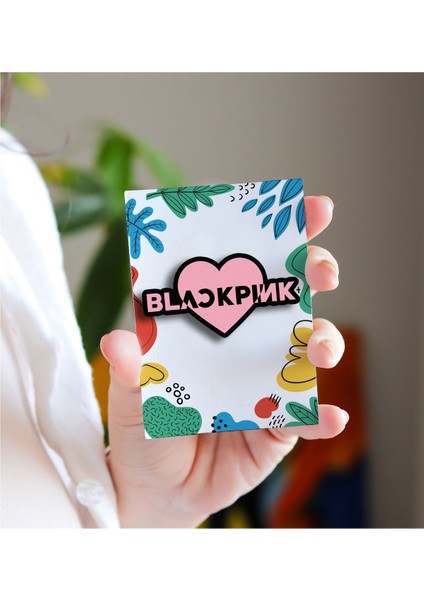 Blackpink - Müzik Rozet - Broş - Yaka Çanta Aksesuar