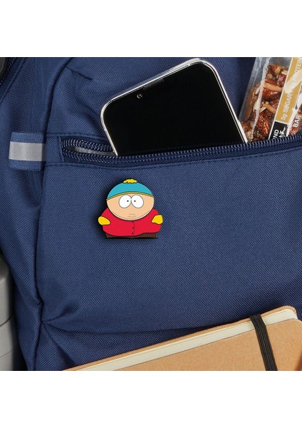 South Park 4lü Rozet Set - Eric Cartman Kenny Kyle Stan Marsh - Broş - Yaka Çanta Aksesuar
