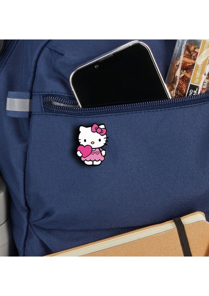 Hello Kitty 4lü Rozet Set - Hello Kitty Kuromi Melody - Broş - Yaka Çanta Aksesuar fırsatları