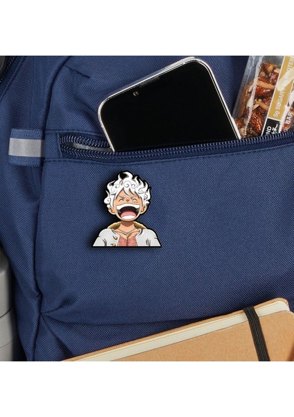 Luffy 5th Gear One Piece - Anime Rozet - Broş - Yaka Çanta Aksesuar fiyatları