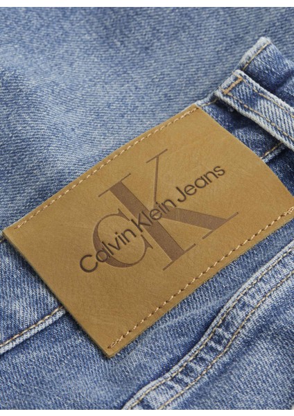 Yüksek Bel Normal Paça Mom Fit Mavi Kadın Denim Pantolon J20J2245131A4 modelleri