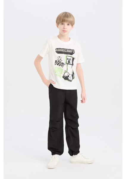 Erkek Çocuk Minecraft Bisiklet Yaka Kısa Kollu Tişört E3096A825SM fiyatları