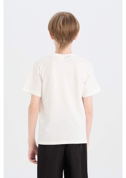 Erkek Çocuk Minecraft Bisiklet Yaka Kısa Kollu Tişört E3096A825SM indirimleri