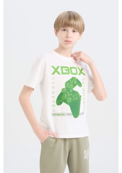 Erkek Çocuk Xbox Bisiklet Yaka Kısa Kollu Tişört E3100A825SM fırsatları