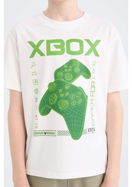 Erkek Çocuk Xbox Bisiklet Yaka Kısa Kollu Tişört E3100A825SM indirimleri