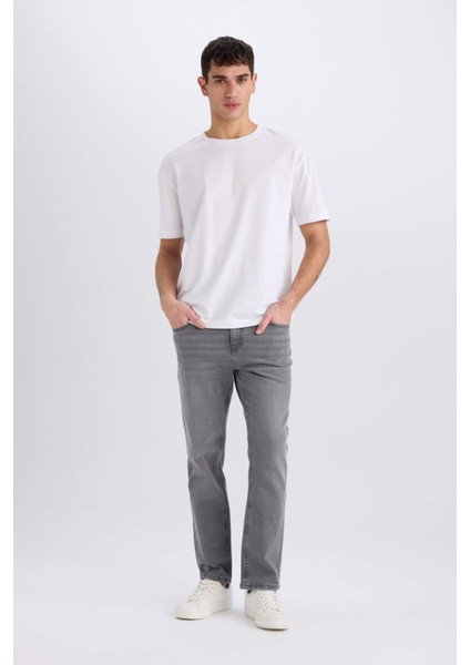 Sergio Regular Fit Normal Kalıp Normal Bel Boru Paça Jean Pantolon D9837AX25SP
