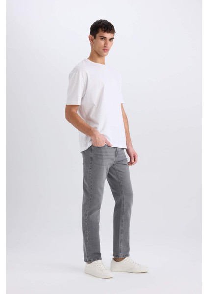 Sergio Regular Fit Normal Kalıp Normal Bel Boru Paça Jean Pantolon D9837AX25SP