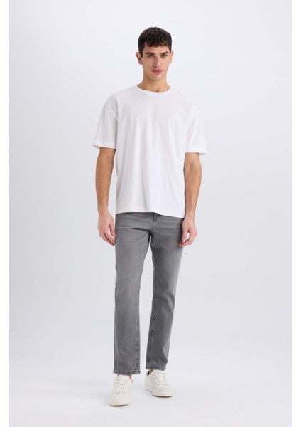 Sergio Regular Fit Normal Kalıp Normal Bel Boru Paça Jean Pantolon D9837AX25SP