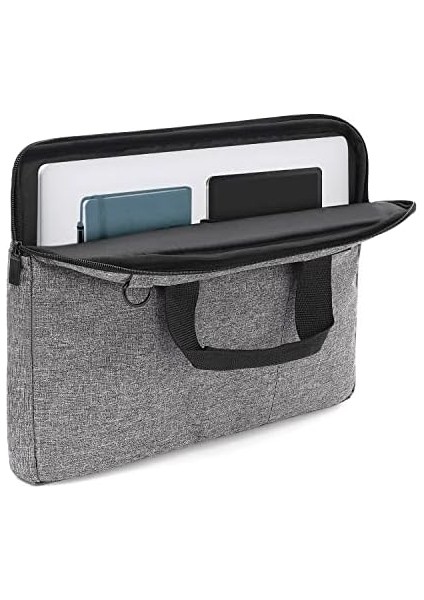 Cityfit MCC-704 Laptop Çantası, Erkekler ve Kadınlar Için Profesyonel Bilgisayar Çantası, 15.6 Inç Notebook Çantası, Evrak Çantası, Gri