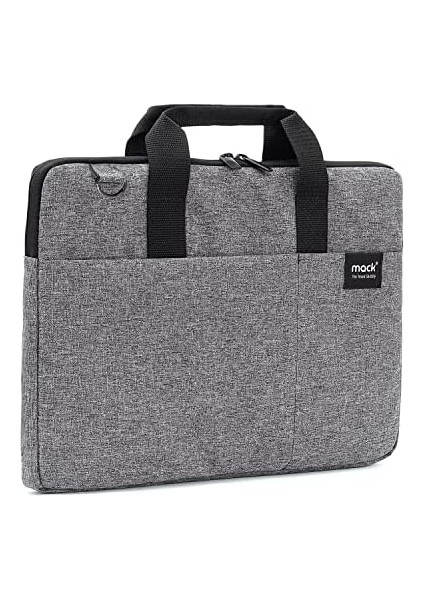Cityfit MCC-704 Laptop Çantası, Erkekler ve Kadınlar Için Profesyonel Bilgisayar Çantası, 15.6 Inç Notebook Çantası, Evrak Çantası, Gri