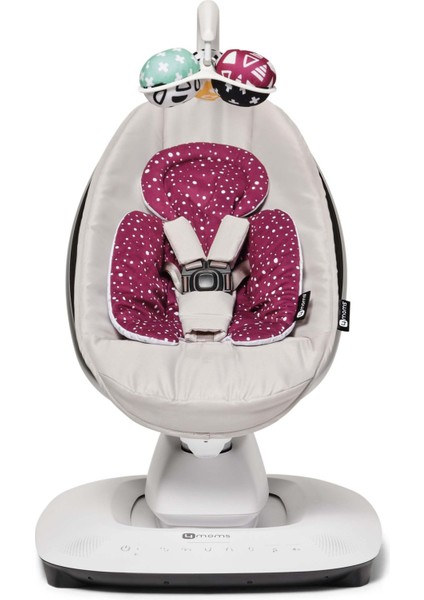 Mamaroo 5.0 Çift Yönlü Yenidoğan Destek Pedi Maroon Plus