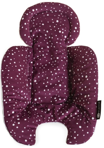 Mamaroo 5.0 Çift Yönlü Yenidoğan Destek Pedi Maroon Plus