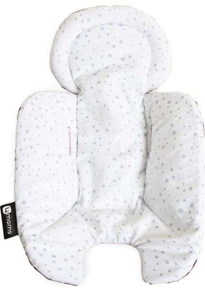Mamaroo 5.0 Çift Yönlü Yenidoğan Destek Pedi Maroon Plus