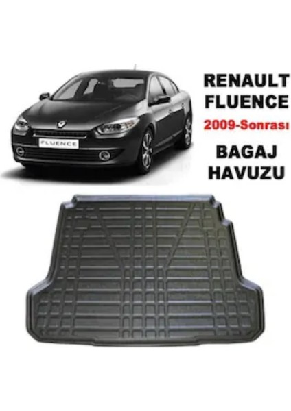 Renault Fluence Sedan Bagaj Havuzu Siyah 2009-2019