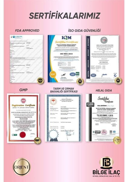 Kolajen Biotin ve Keratin Içeren Tablet Takviye Edici Gıda