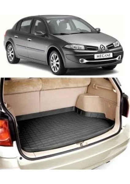 Renault Megane 2 Sdn Bagaj Havuzu Siyah 2004-2009