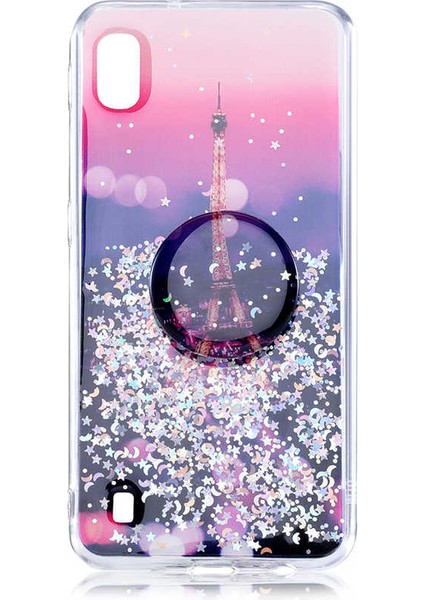Galaxy A10 Kılıf Pop Soketli Vale Silikon Kılıf