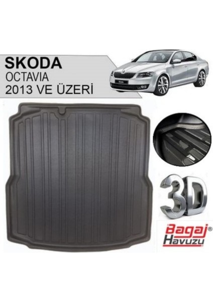 Skoda Octavia 2013-2020 Bagaj Havuzu