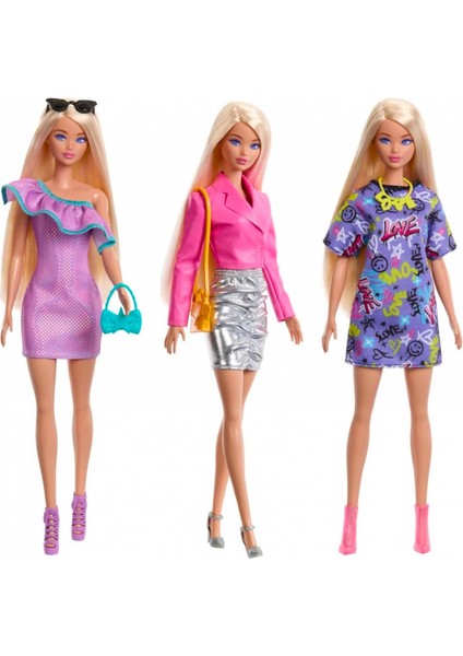 2024 Barbie Fashions & Accessories Set Doll (HYT61)