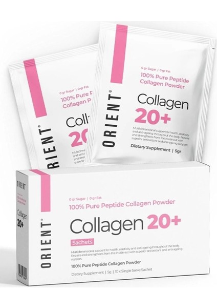 Collagen 20 Type 1-2-3 %100 Saf