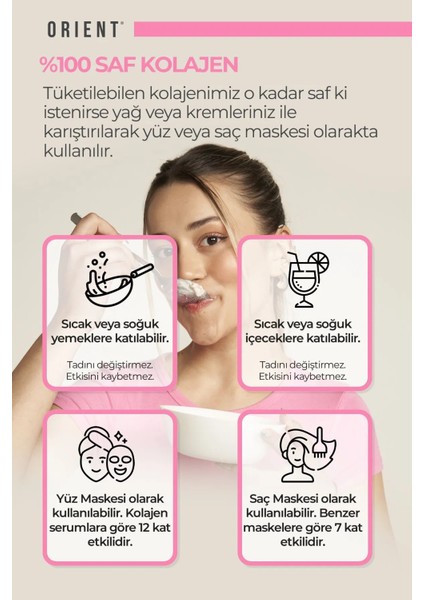 Collagen 20 Type 1-2-3 %100 Saf