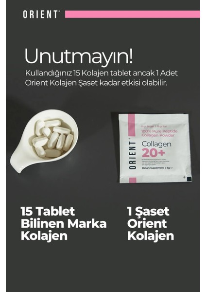 Collagen 20 Type 1-2-3 %100 Saf