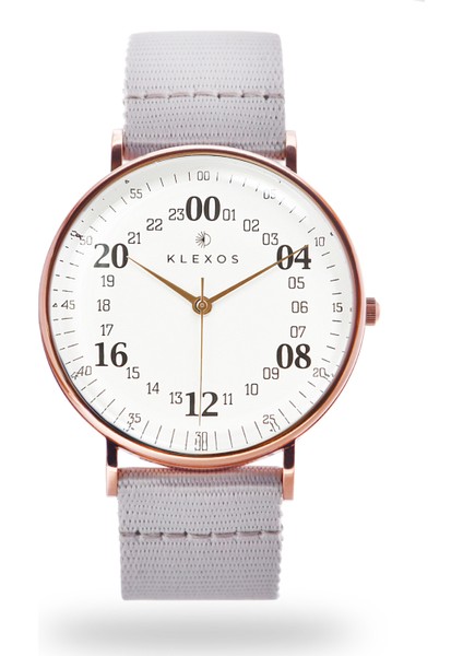 24 Saat Kadranlı Kol Saati | Dream Hierapolis Rose Gold