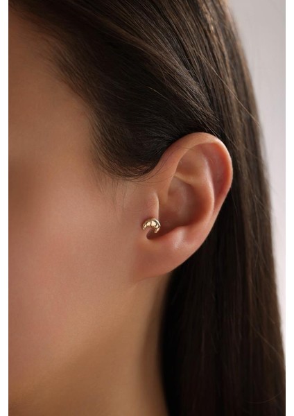 Altın Kruvasan Piercing