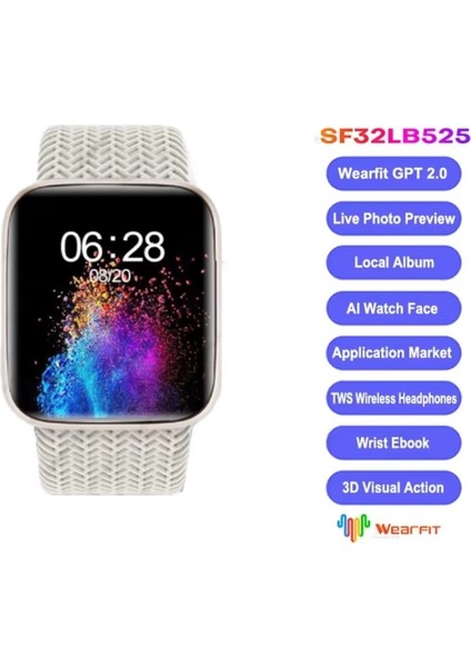 HK10 Ultra 3 Max Akıllı Saat –bluetooth Ağ Paylaşımı, Aı Robotu, Aı Özellikleri, 2gb Rom