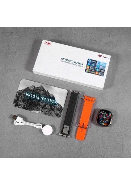 HK10 Ultra 3 Max Akıllı Saat –bluetooth Ağ Paylaşımı, Aı Robotu, Aı Özellikleri, 2gb Rom