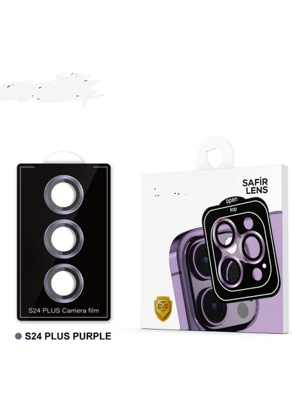 Galaxy S24 Plus Kamera Lens Koruyucu Cam Filmi