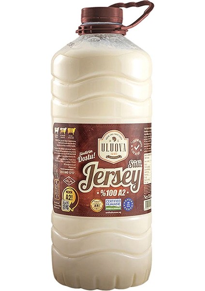 Jersey İnek Sütü (3 lt) x4 Paket