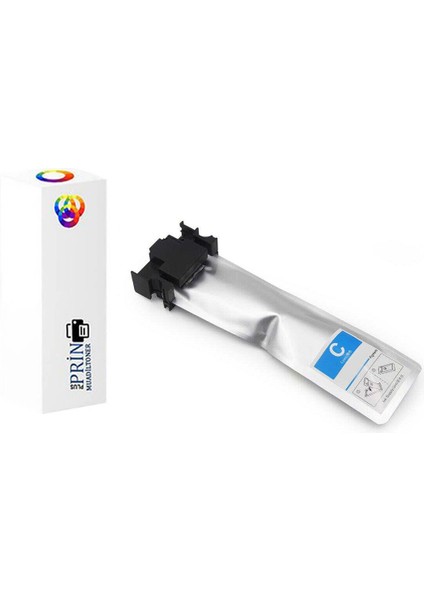 Epson Workforce Pro WF-C5290DW-C5290RDW Muadil Kartuş Mavi 60ML