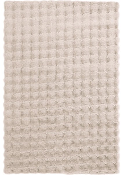 Bubble Tavşan Tüyü vizon Oval Ekstra Yumuşak Dokulu Peluş Halı