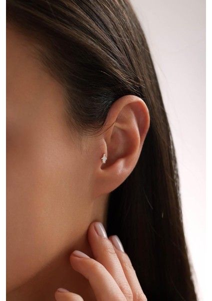 Altın Penguen Piercing