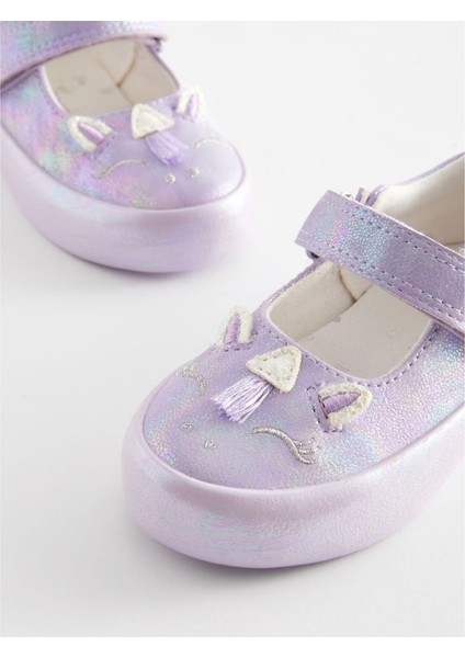 Next Mor Unicorn Mary Jane Ayakkabı modelleri